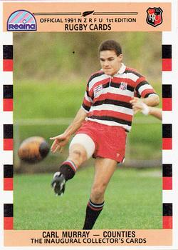 1991 Regina NZRFU 1st Edition #96 Carl Murray Front